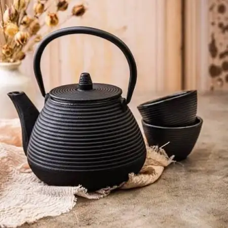 Cast Iron Tea Pot