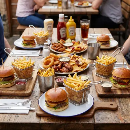 Casual Dining & Fry Presentation