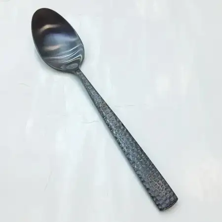 Cobre Hammered Cutlery Matte Black