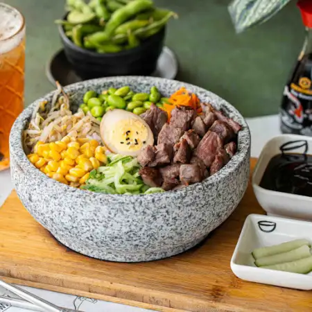 Stone Bowl & Pot