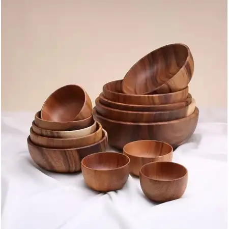 Wood Bowl & Cup