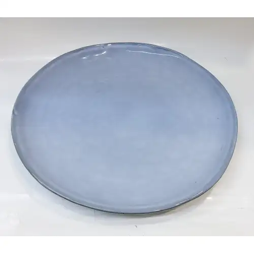 #HZ1: Ceramic 12" plate #HZ1