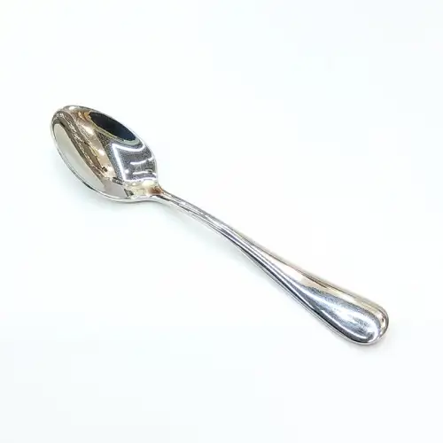 #1010201-CS; Stainless steel coffee spoon 12.5cm