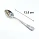#1010201-CS; Stainless steel coffee spoon 12.5cm