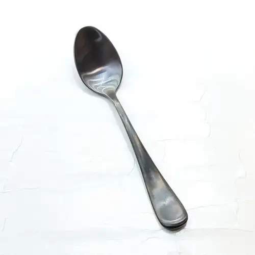 #1010201-CS-MBK; Stainless steel coffee spoon 12.5cm #MBK