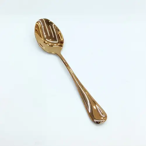 #1010201-CS-RG; Stainless steel coffee spoon 12.5cm #RG