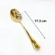#1010201-DS-G; Stainless steel dessert spoon #G