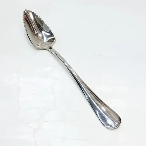 #1010201-FS35; Stainless steel fruit spoon