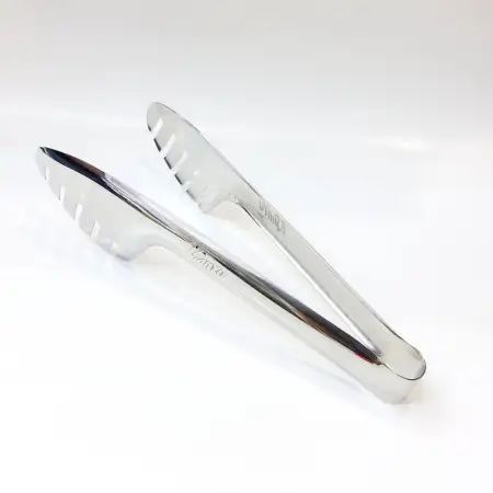 #1010201-FT42; Stainless steel food tong..