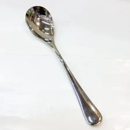#1010201-SS85A; Stainless steel soup spo..