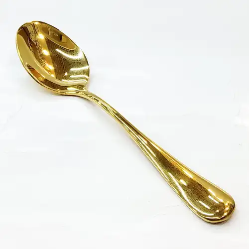#1010201-TS-G; Stainless steel tea spoon 13.9cm #G