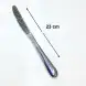 #1084-25; Stainless steel table knife