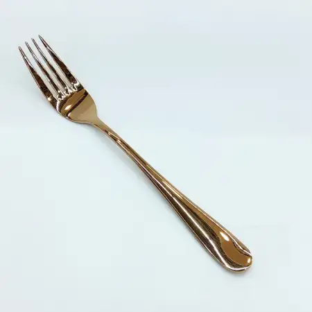 #1084B-15RG; Stainless steel table fork ..