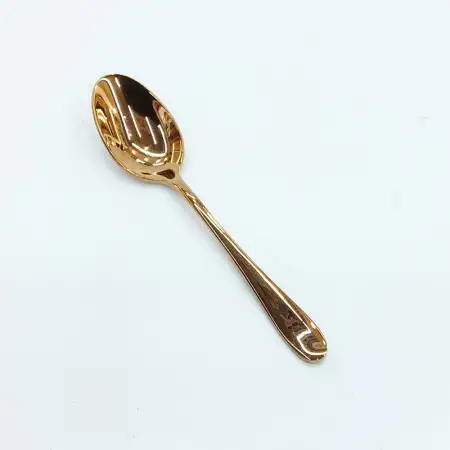 #1084B-5RG; Stainless  steel coffee spoo..