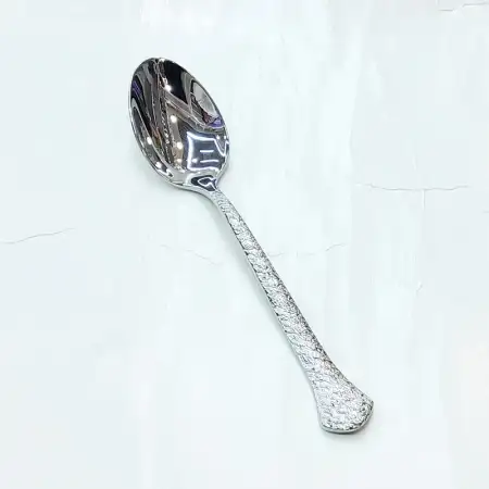 #1205-4; Stainless steel tea spoon..
