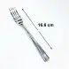 #1138201-17; Stainless steel dessert fork