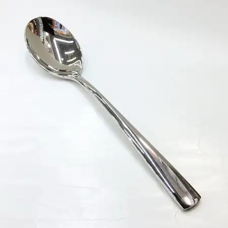 #1138201-2; Stainless steel dinner spoon..