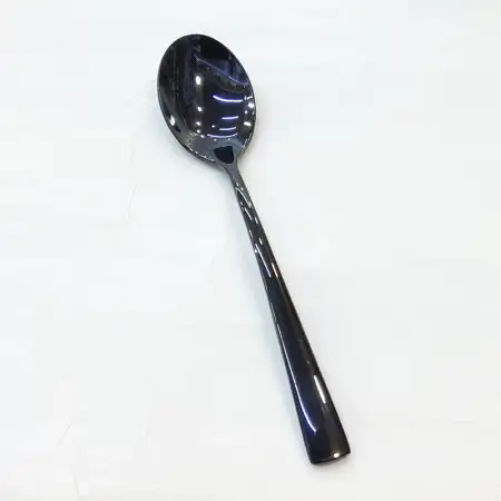 #1138201-4-BK; Stainless steel tea spoon..