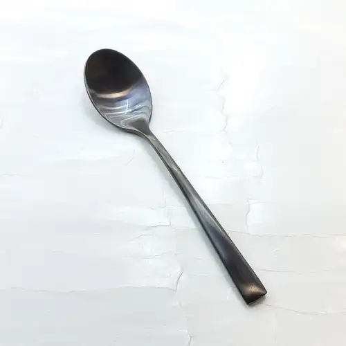 #1138201-5-MBK; Stainless steel coffee spoon #MBK