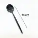 #1171304-4-BK; Stainless steel tea spoon #BK
