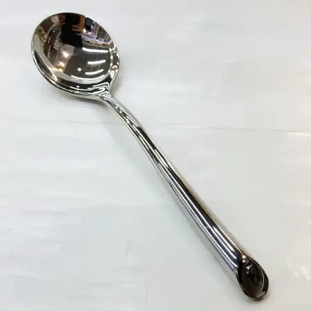 #1176304-8; Stainless steel soup spoon..
