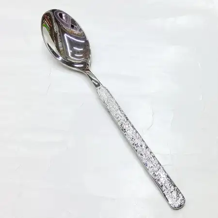 #1179-1; Stainless steel table spoon..