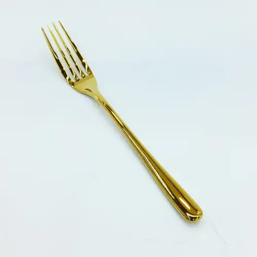 #1186-15G; Stainless steel table fork #G