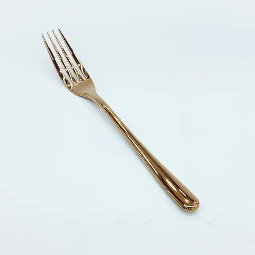 #1186-15RG; Stainless steel table fork #RG