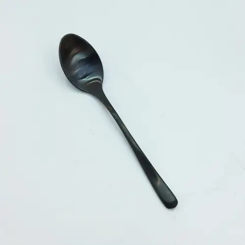 #1186-5MBK; Stainless steel coffee spoon #MBK