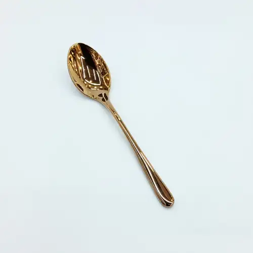 #1186-5RG; Stainless steel coffee spoon #RG