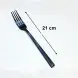 #1194-15MBK; Stainless steel table fork #MBK