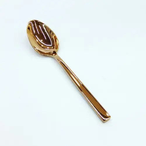 #1194-4RG; Stainless steel tea spoon #RG
