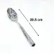 #1206-1; Stainless steel table spoon
