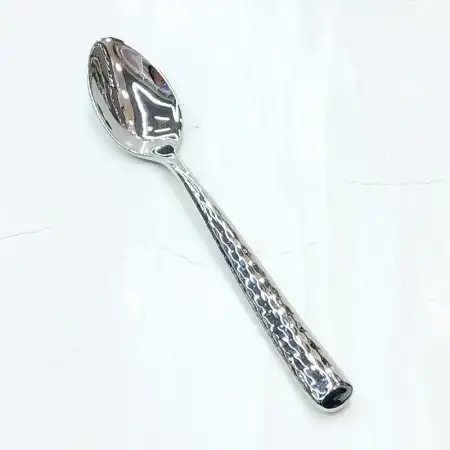 #1206-4; Stainless steel tea spoon..