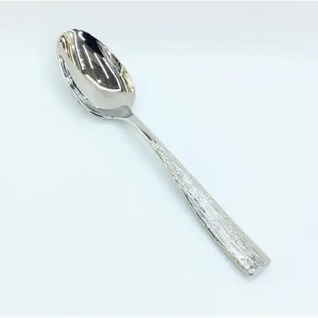 #1209-1; Stainless steel table spoon..