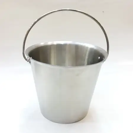 #125353; Stainless steel mini bucket 16...