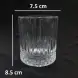 #6408J; Glass cup 225ml/8oz