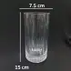 #8415J; Glass cup 445ml/15.7oz 