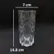 #8812C; Glass cup 330ml/11.6oz