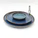 #AA2332;  Ceramic plate 8.5" #XG