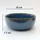 #AA2336;  Ceramic bowl 8.25" #XG