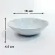 #AA3103; Ceramic 6.25" bowl #PDR 