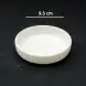 #AA5902WT; Ceramic sauce dish 3.7" - WT