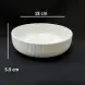 #AA5906WT; Ceramic salad bowl 7" - WT #KLS