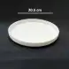 #AA5907WT; Ceramic plate 8" - WT #KLS