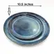 #AA6604; Ceramic plate 10.5" #YJL 
