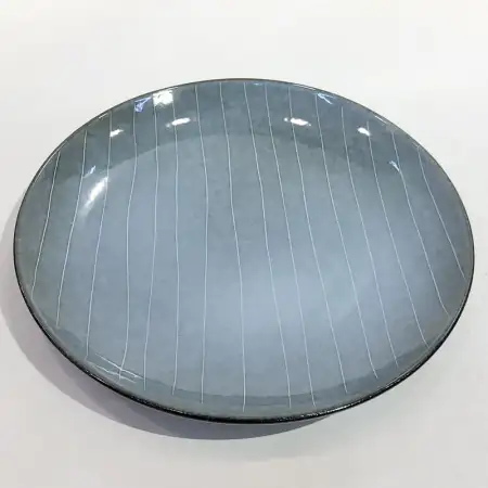 #AA6708; Ceramic plate 8" - QX ..