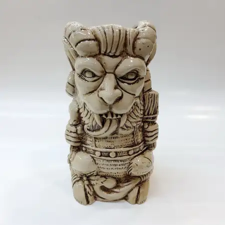 #AB0342; Ceramic tiki cup 500ml..