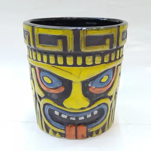 #AB1232; Ceramic tiki cup 640ml