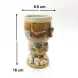 #AB1852; Ceramic tiki cup 400ml